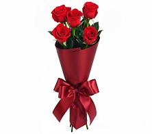 Букет 5 Красных роз Эдлесс Лав #REPLACE_PRED# Поповскую