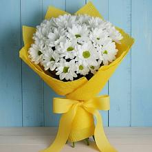 Букет цветов из:  Хризантемы #REPLACE_PRED# Поповскую