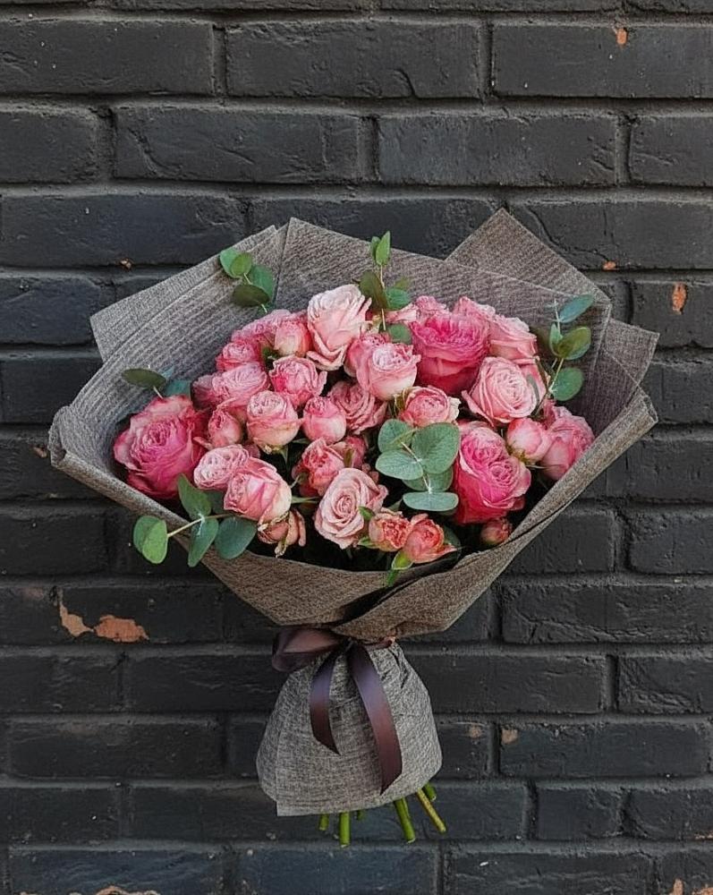 Букет цветов из: Розы в Поповскую