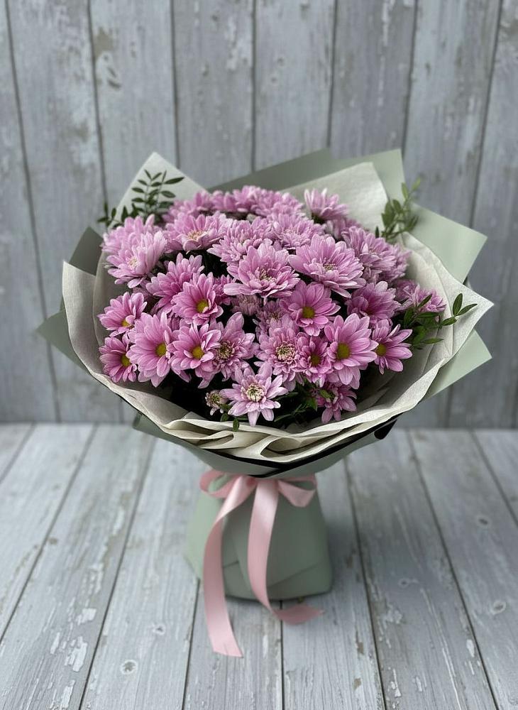 Букет цветов из: Хризантемы в Поповскую