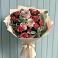 Букет цветов из: Гвоздики и Розы в Поповскую