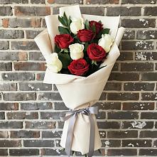 Букет цветов из:  Розы в Поповскую