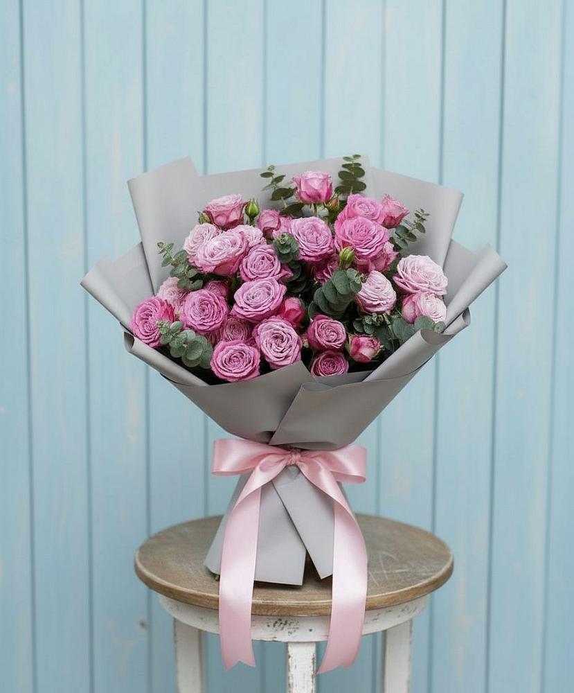 Букет цветов из: Розы в Поповскую