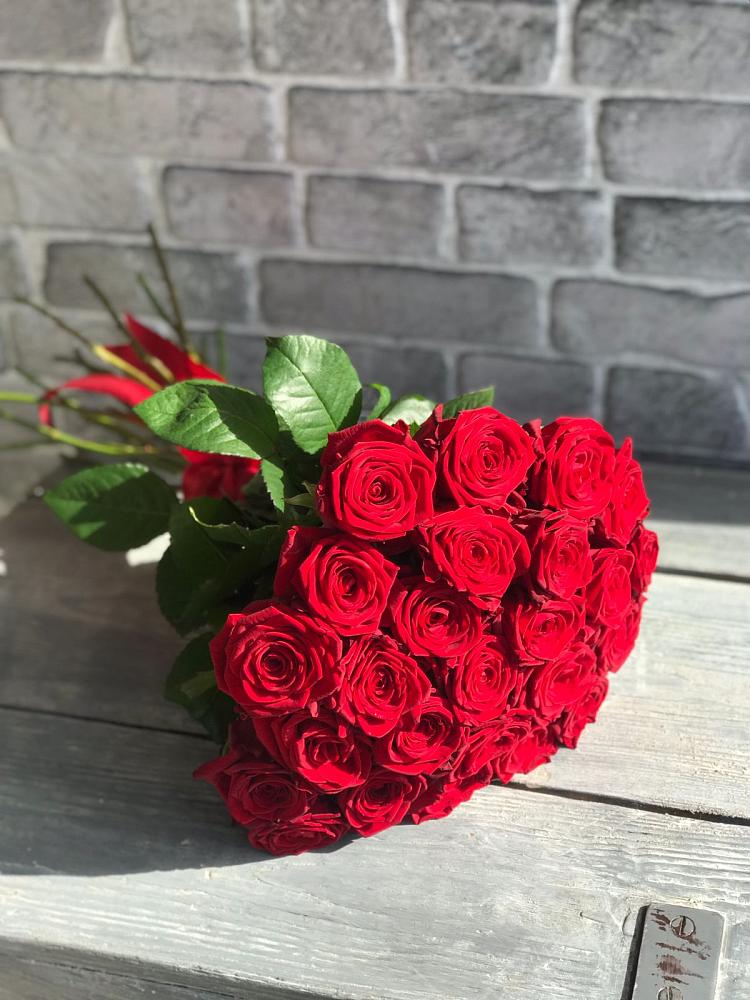Букет Красные розы Фридом в Поповскую