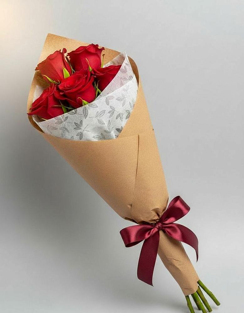 Букет цветов из: Розы в Поповскую
