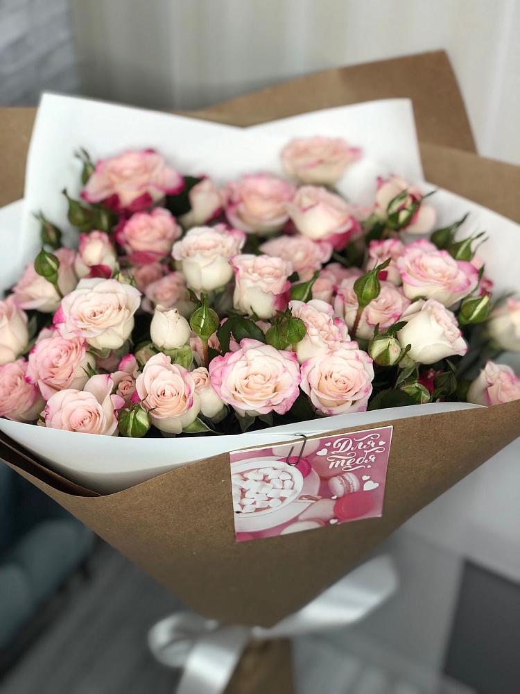 Букет цветов из: Розы в Поповскую