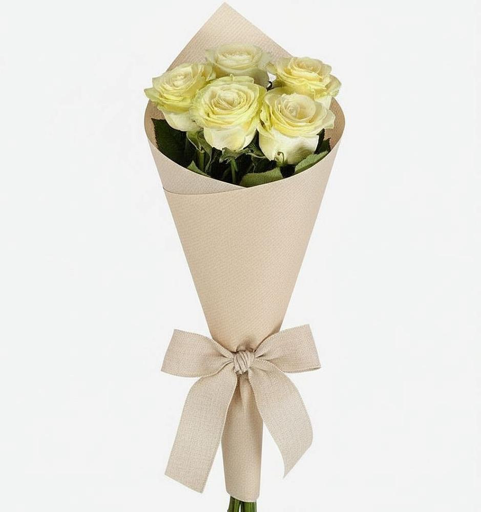 Букет цветов из: Розы в Поповскую