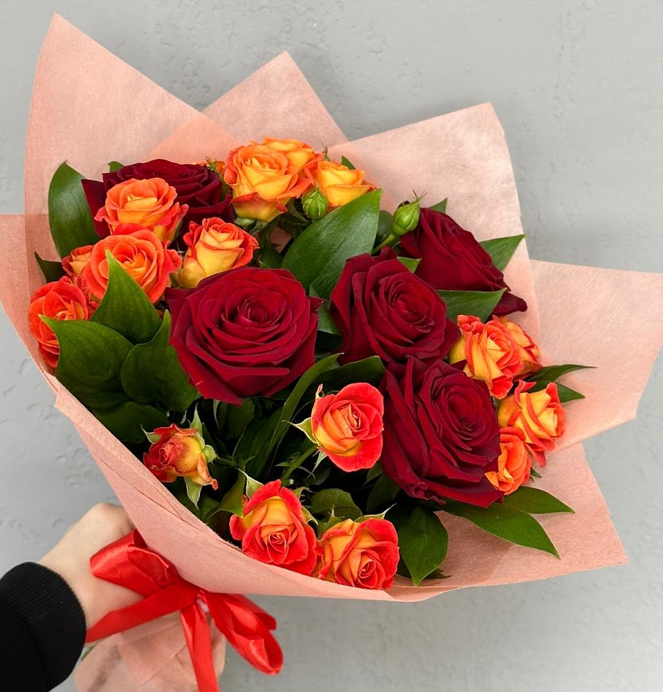 Букет Любовь и восторг в Поповскую