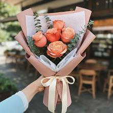 Букет цветов из:  Розы в Поповскую