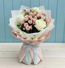 Букет цветов из:  Розы в Поповскую