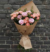 Букет цветов из:  Розы в Поповскую