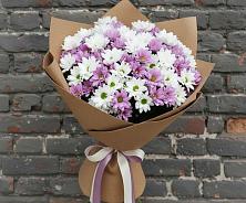 Букет цветов из:  Хризантемы в Поповскую