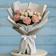 Букет цветов из:  Розы #REPLACE_PRED# Поповскую