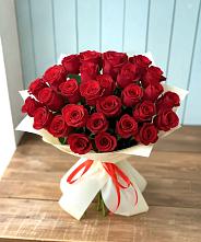Букет 29 Красных роз в Поповскую