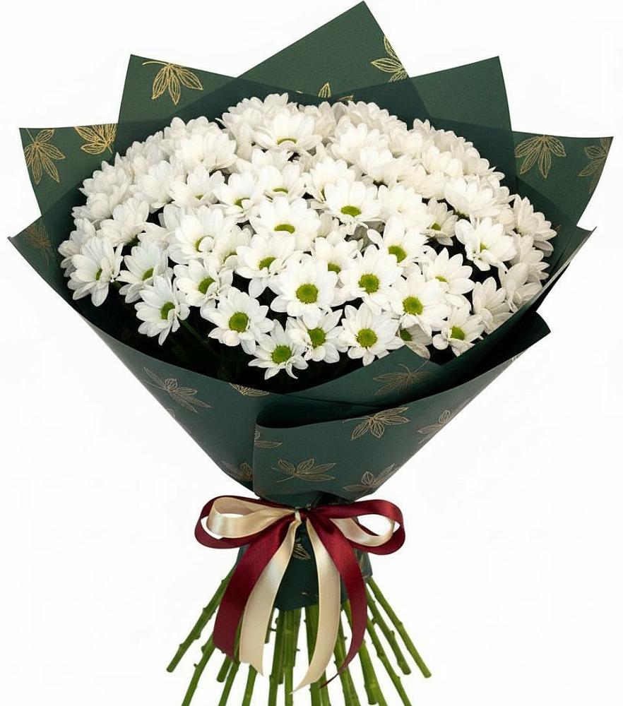 Букет цветов из: Хризантемы в Поповскую