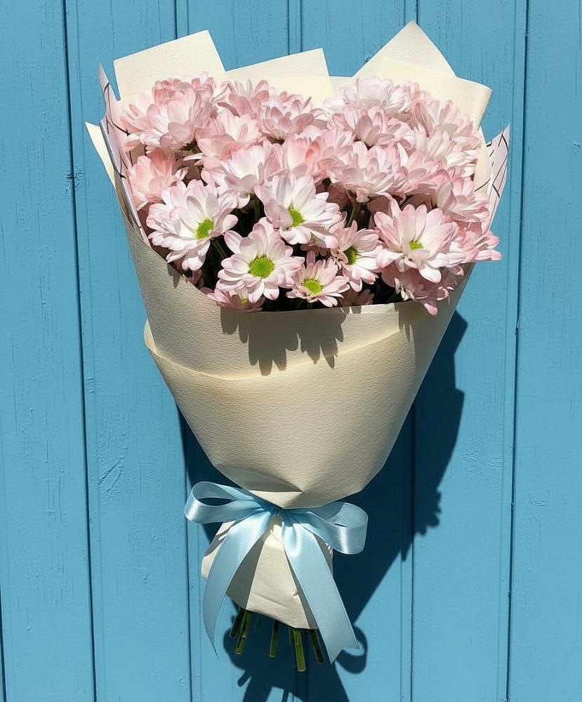 Букет цветов из: Хризантемы в Поповскую