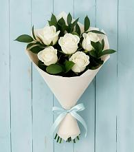 Букет цветов из:  Розы в Поповскую