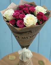 Букет цветов из:  Розы в Поповскую