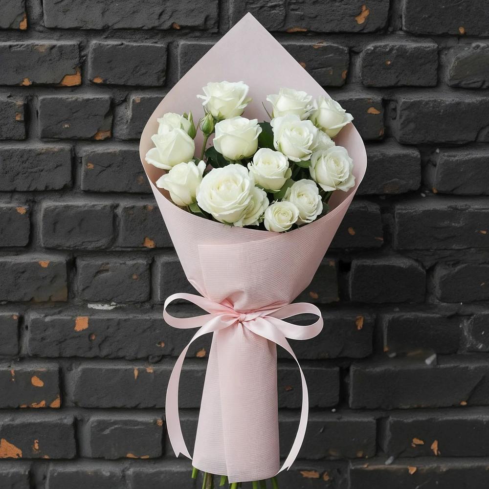 Букет цветов из: Розы в Поповскую