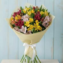Букет цветов из:  Альстромерии в Поповскую