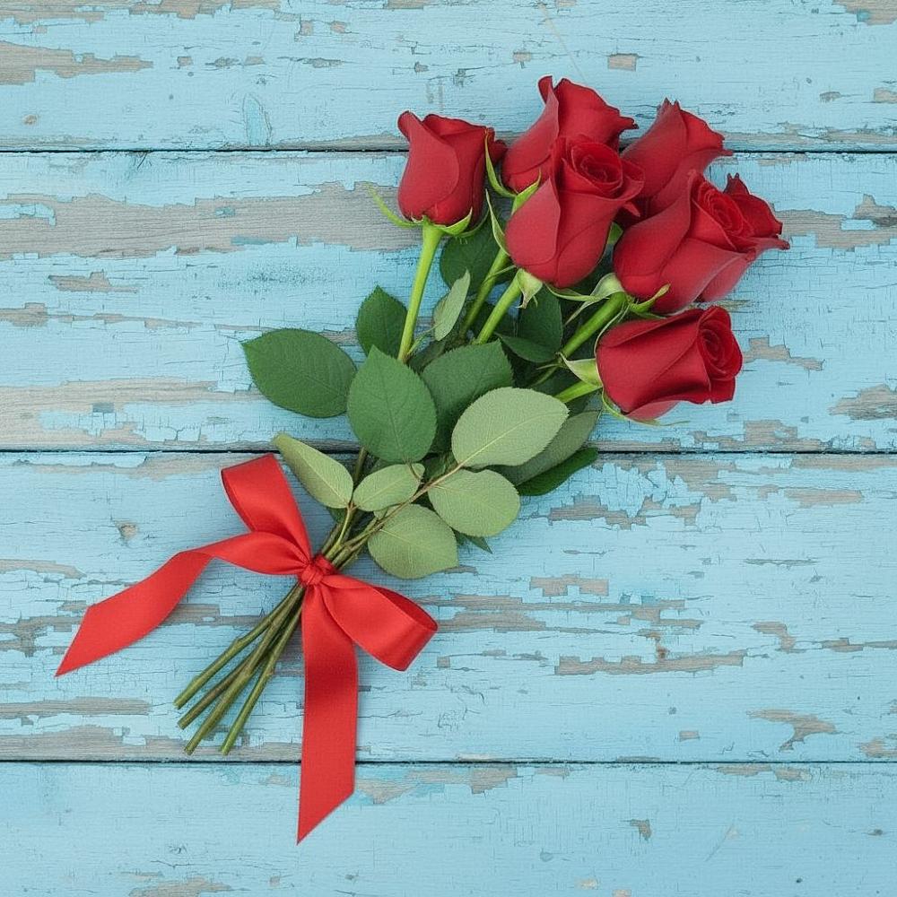 Букет Красные розы в Поповскую