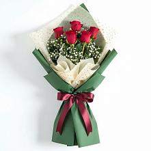 Букет цветов из:  Розы в Поповскую