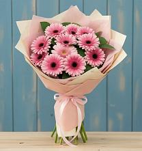 Букет цветов из:  Герберы в Поповскую