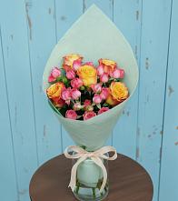 Букет цветов из:  Розы в Поповскую