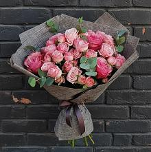 Букет цветов из:  Розы в Поповскую